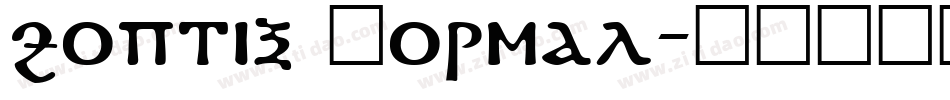 Coptic Normal字体转换